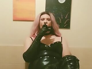 Mistress Samantha-420/cigar smoke break (full)