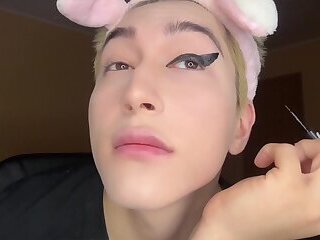 Sissy slut makup boy 2 gurl